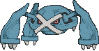 Animated sprite of Metagross