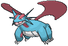 Animated sprite of Salamence