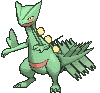 Animated sprite of Sceptile
